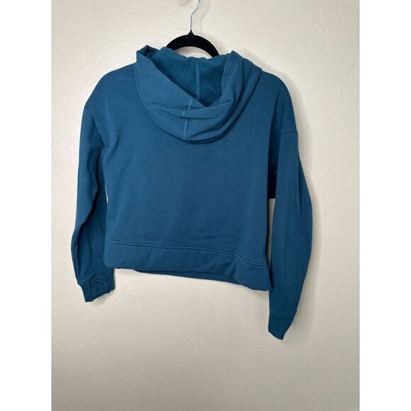Members Mark girls Teal‎ Hoodie XL long sleeve quarter zip polyester hooded - Picture 5 of 6